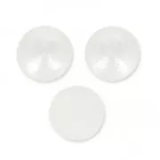 Pearl Cabochon Miyuki 3 mm White x20
