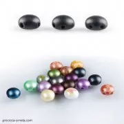 Candy Beads 2-hole 8 mm Green Turquoise x20