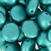 Candy Beads 2-hole 8 mm Pastel Emerald x20