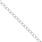 Chaîne maille Forçat 1.65 mm - Argent 925 x1m