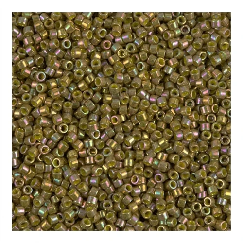 Miyuki Delica 11/0 DB0133 - Opaque Golden Olive Luster x8g