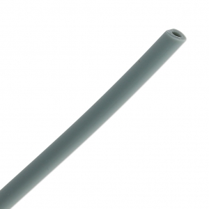 Cordon en plastique creux 4 mm Gris foncé x 50 cm