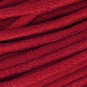 Cordon cuir effet daim avec double couture 3 mm Siam x30cm|raw }}