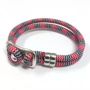 Poussoir double pour cordon 5 mm 13x8 mm Bronze x1