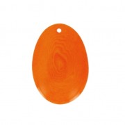 Fine tranche de Tagua 25-35 mm Orange x1|raw }}