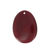 Fine tranche de Tagua 25-35 mm Bordeaux x1|raw }}