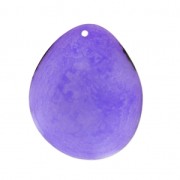 Fine tranche de Tagua 35-45 mm Lilas x1|raw }}