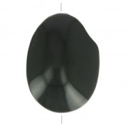 Graine de Tagua travaillée 35-50 mm Noir x 1|raw }}