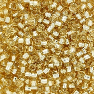 Miyuki Delica 11/0 DB1212 - Silver Lined Crystal Ivory x8g