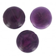 Palets de Tagua 12 mm Violet x 4|raw }}