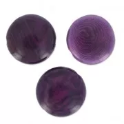 Palets de Tagua 12 mm Violet x 4