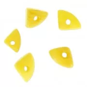 Chips de Tagua 10 mm Jaune x 5