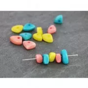 Chips de Tagua 10 mm Lilas x 5