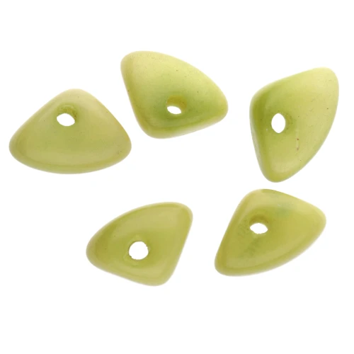 Chips de Tagua 10 mm Lime x 5
