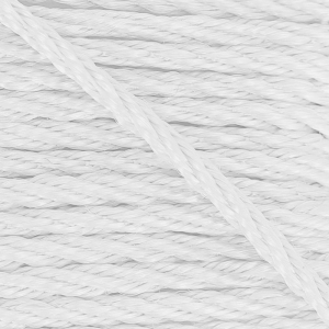 Fil nylon torsadé 2 mm Blanc x2.9 m