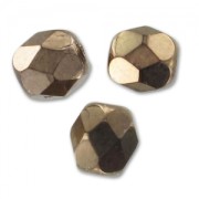 Facettes 4 mm Jet Gold x50|raw }}