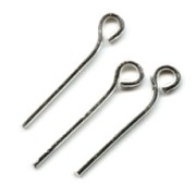 Clou tête ronde 18x0.8 mm en Argent 925 x10|raw }}