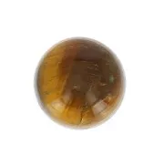 Cabochon rond 10 mm Oeil de Tigre