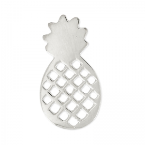 Breloque ananas 18 mm en Argent 925 x1