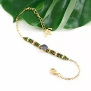 Mini perles cubes imitation hématite facettés 1.8 mm Mat Labrador x40 cm