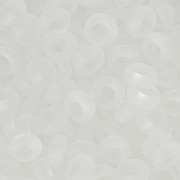 Rocaille Toho Demi Round 11/0 TO11RDR0001F - Transparent-Frosted Crystal x5g|raw }}
