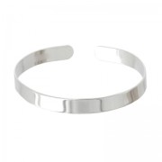 Bracelet en laiton  8x160 mm argenté x1|raw }}