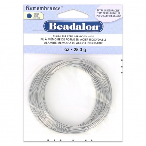 Bracelet mémoire 66 mm à 70 mm x50 tours