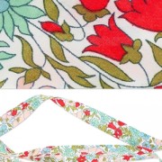Biais en tissu Liberty - Poppy and Daisy - Nude x1m|raw }}