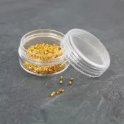 Boîte ronde de rangement 39 mm Transparent x1