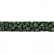 Lacet cuir double façon daim