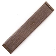 Bracelet tamis cuivré vieilli