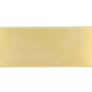 Bracelet plat en laiton brut 30x160 mm x1