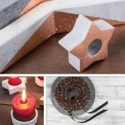 Porte-moule pour moule en latex pour béton créatif 24x21 cm x1