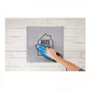 Transfert thermocollant Mr & Mrs 24.8x17 cm Noir x1