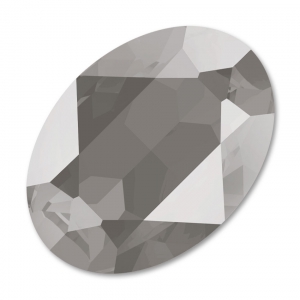 Cabochon PureCrystal 4120 14x10 mm Crystal Dark Grey x1