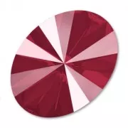 Cabochon en cristal PureCrystal 4122 Oval Rivoli 8x6 mm Crystal Dark Red