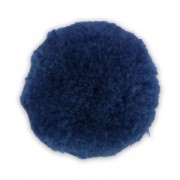 Pompon rond synthétique 3 cm Bleu Marine x1|raw }}
