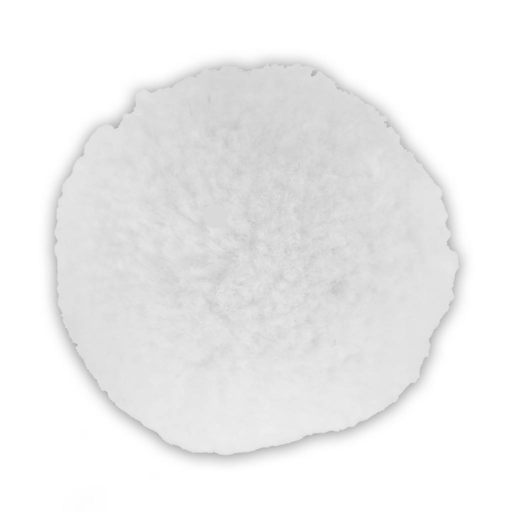 100 Pompons Blancs à Paillettes Argentées - 15mm, Pour Créations Tilda, Couture Et DIY