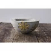 Flocons de métal doré pour dorure béton et polymère x1g