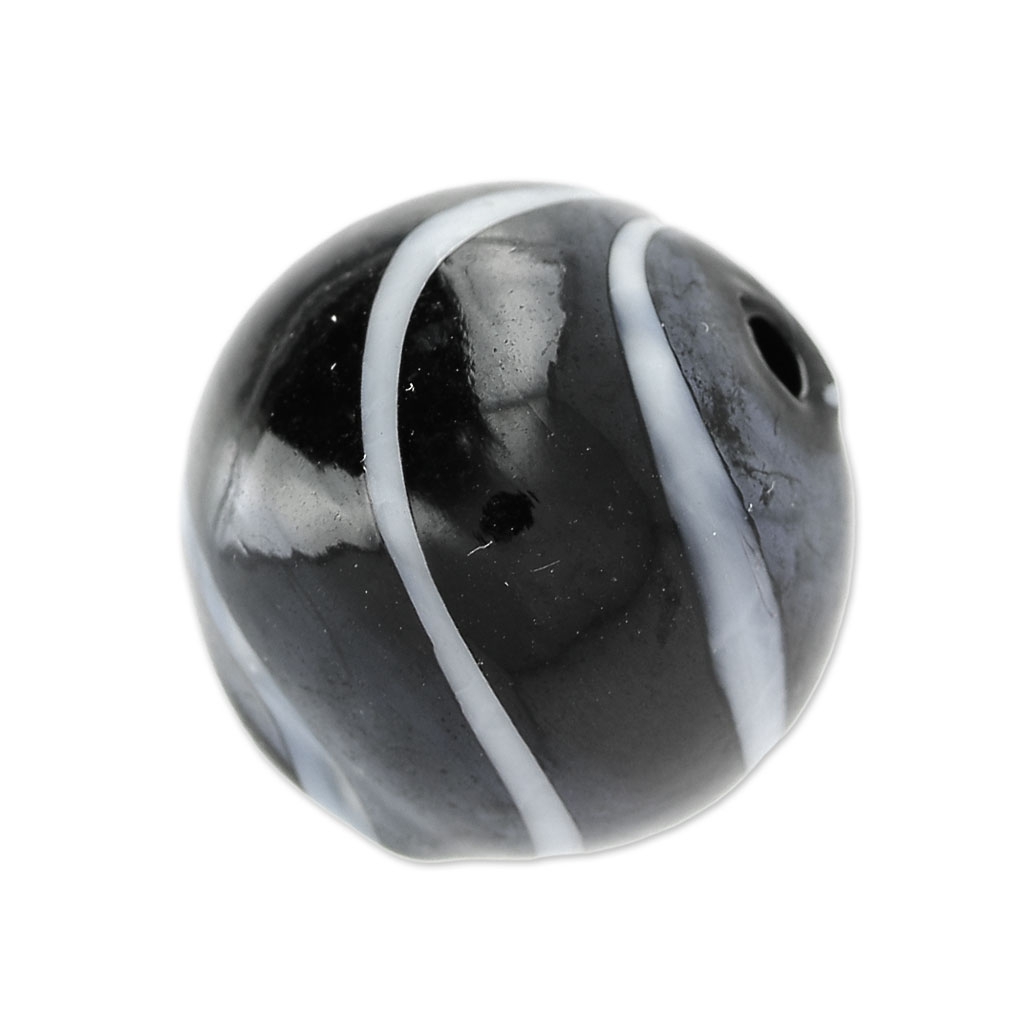 CW-17H25 4 Pièces Main soufflé creux perles de verre avec 2 trous-Coeur-Clear 16 mm