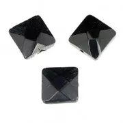 Carrés facettés 10 mm Jet x10