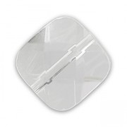 Carré facetté 10 mm Crystal x1|raw }}