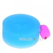 Mini moule silicone pour pâte polymère et pâte de métal 12,5x10,5 mm Coeur