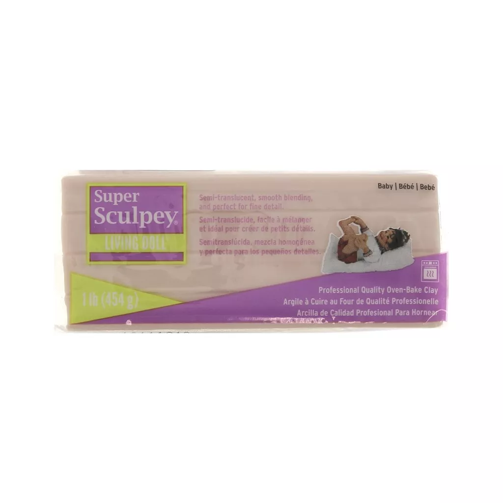 Pâte - SCULPEY - Super Sculpey Medium Blend - Gris - 454 g - Enfants 3