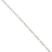 Chaîne maille figaro (1x3) 3 mm - Acier inoxydable 304 x98 cm