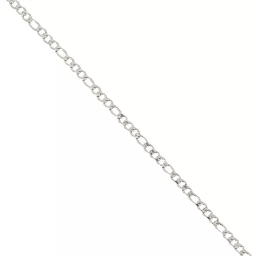 Chaîne maille figaro (1x3) 3 mm - Acier inoxydable 304 x98 cm