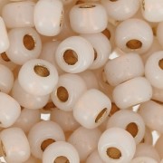 Rocaille Miyuki 6/0 196 - Opal 24kt Yellow Gold Lined x5g|raw }}