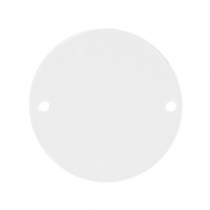 Intercalaire rond 2 trous en plexiglas 20 mm Crystal x1