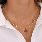 Chaîne maille Forçat 3 mm doré à l'or fin x1m