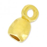 Embouts pour cordon 3 mm - Doré à l'or fin x4|raw }}